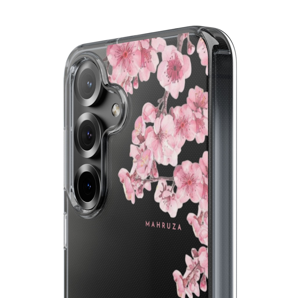 Cherry Blossom Clear Impact-Resistant Phone Case