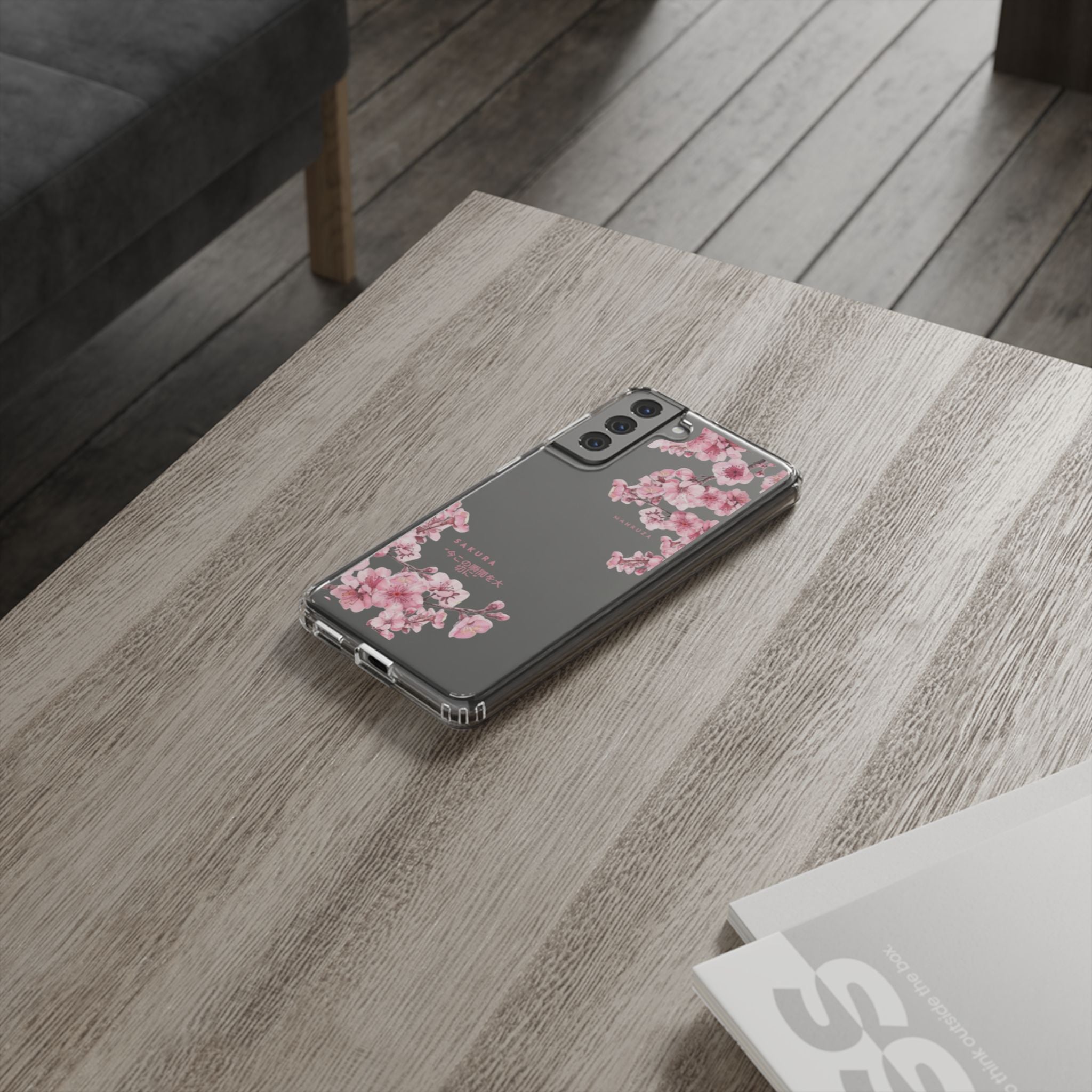 Cherry Blossom Clear Impact-Resistant Phone Case