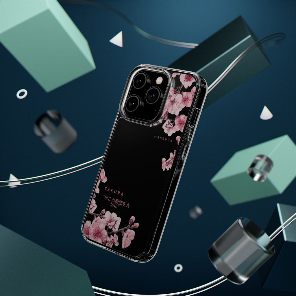 Cherry Blossom Clear Impact-Resistant Phone Case