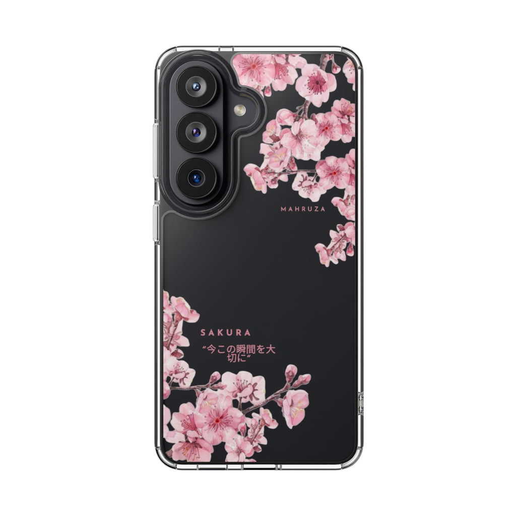 Cherry Blossom Clear Impact-Resistant Phone Case