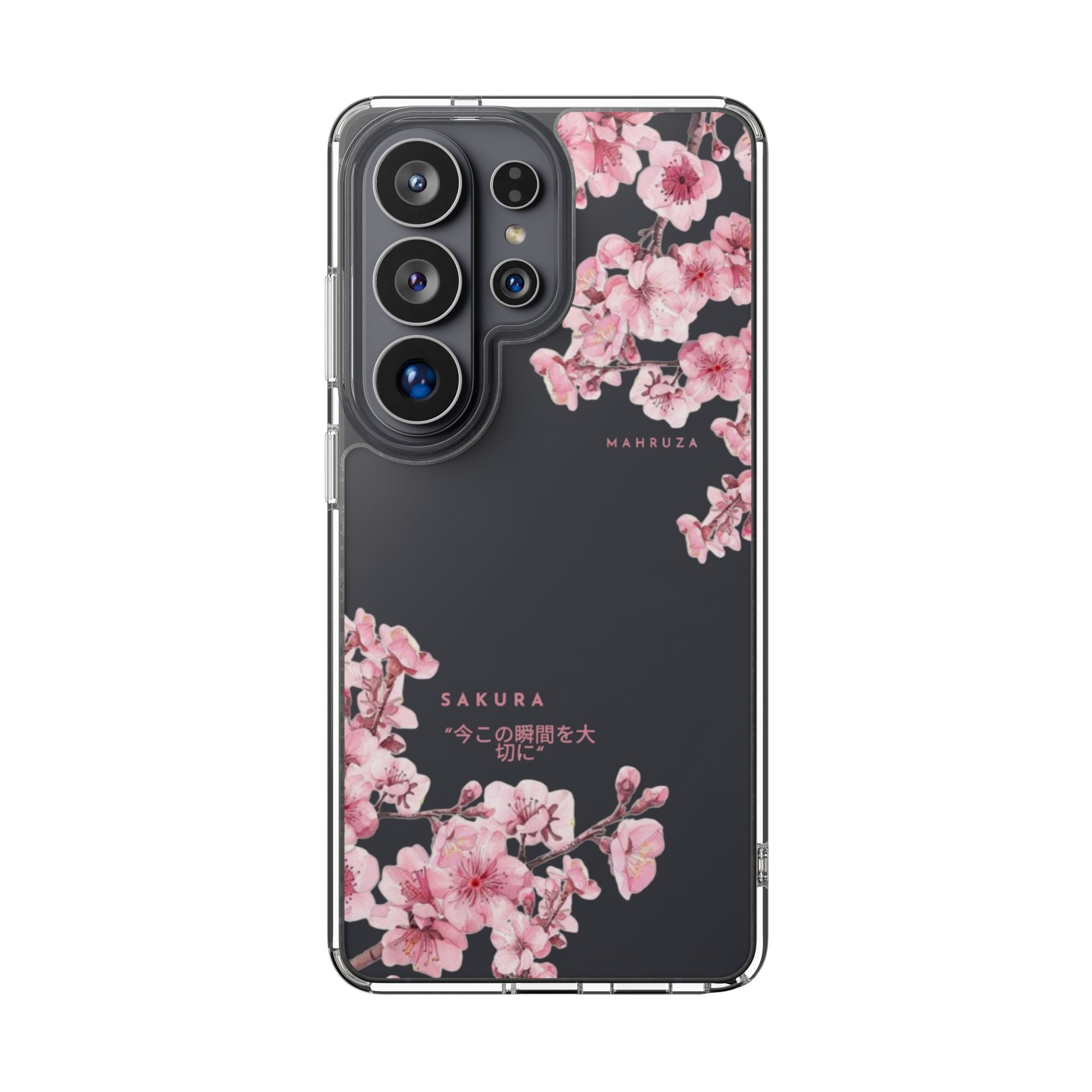 Cherry Blossom Clear Impact-Resistant Phone Case
