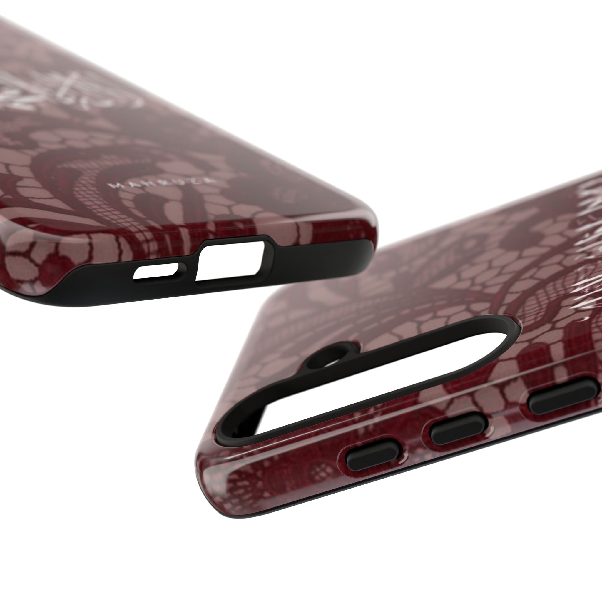 Islamic Script Lace Phone Case — Shahada Calligraphy Protective Tough Case