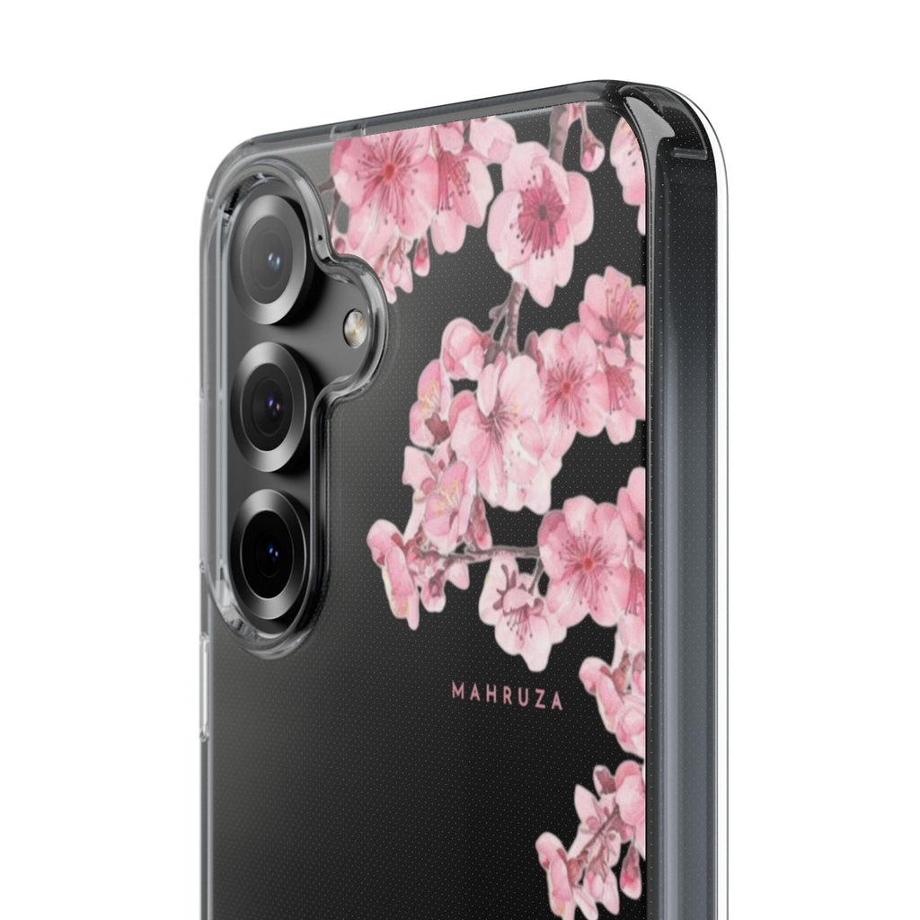 Cherry Blossom Clear Impact-Resistant Phone Case