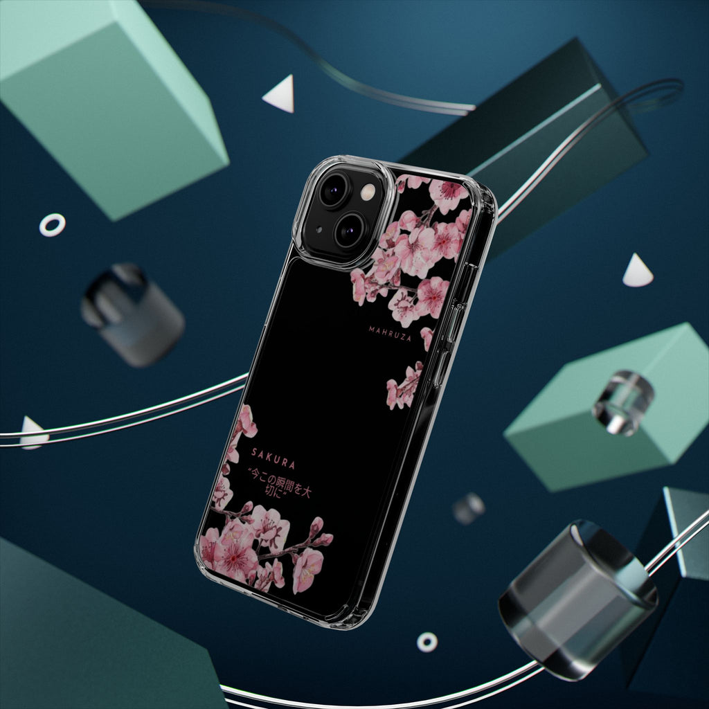 Cherry Blossom Clear Impact-Resistant Phone Case