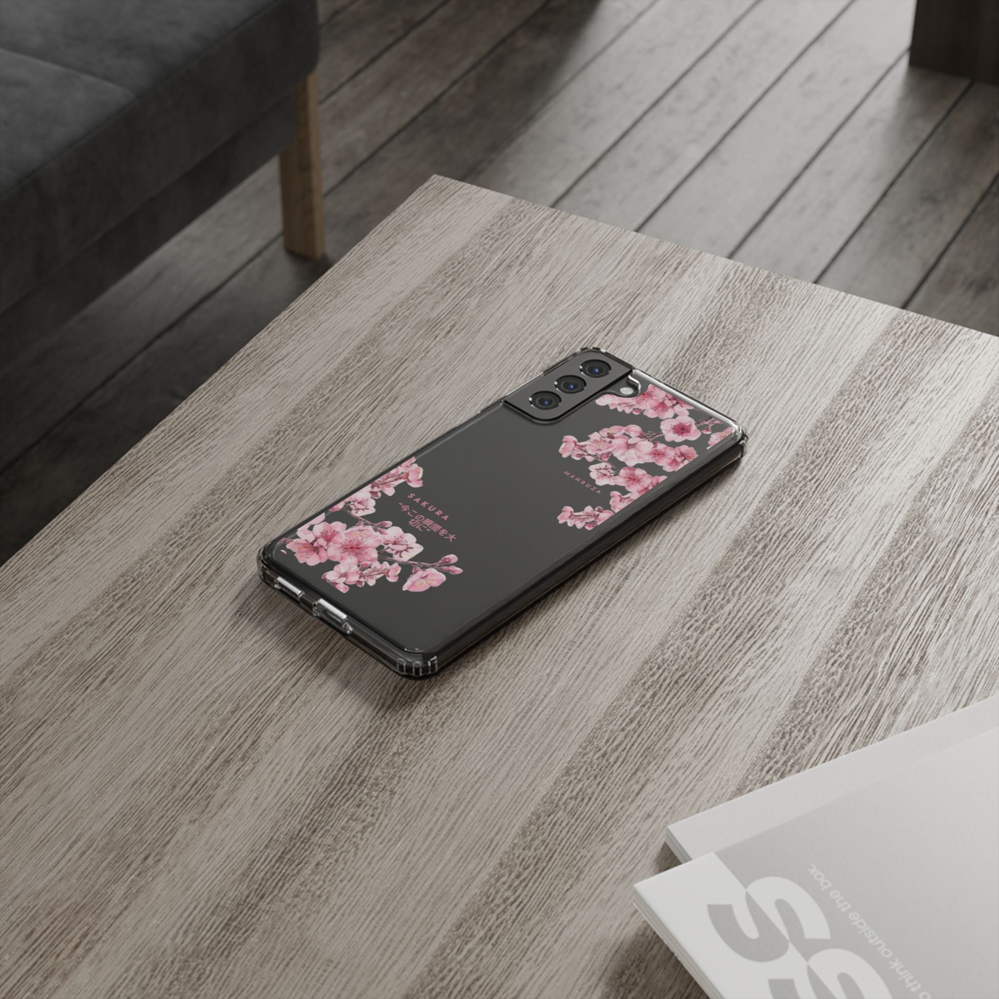 Cherry Blossom Clear Impact-Resistant Phone Case