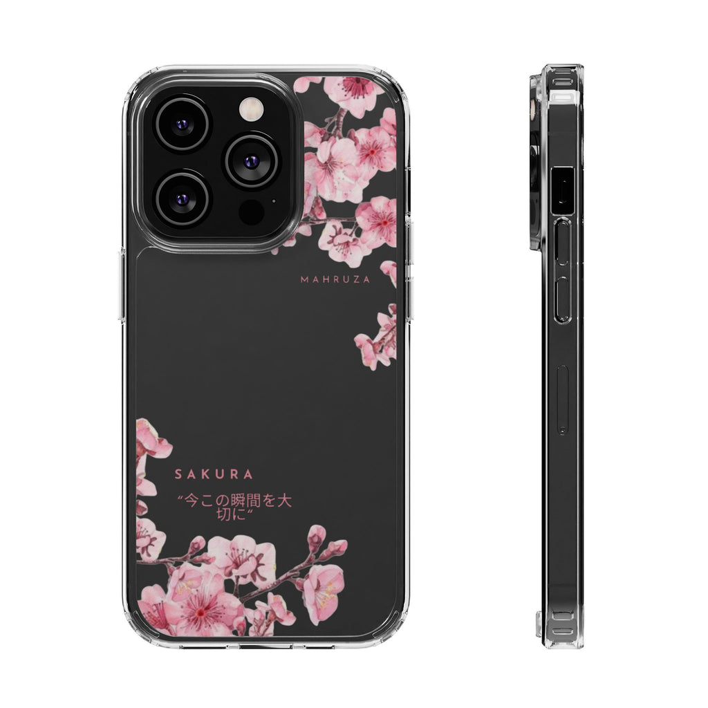 Cherry Blossom Clear Impact-Resistant Phone Case