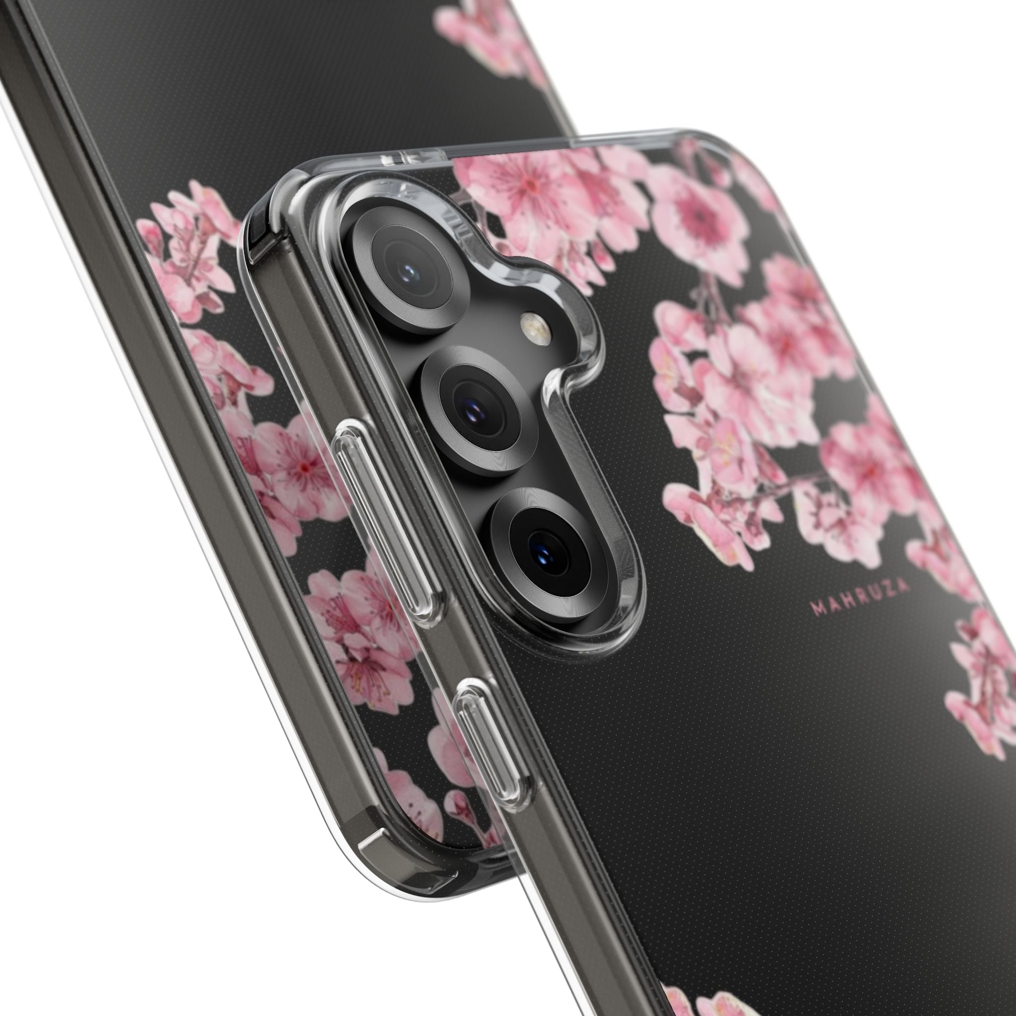 Cherry Blossom Clear Impact-Resistant Phone Case