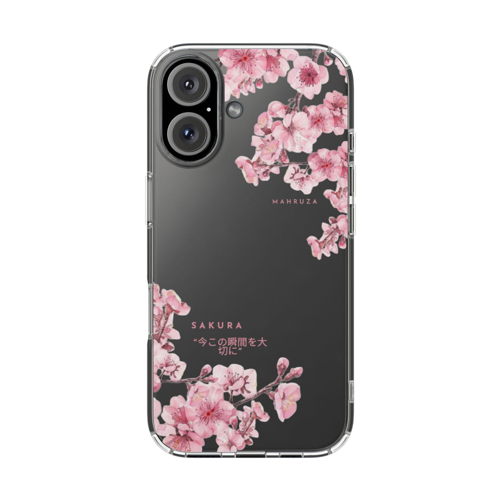 Cherry Blossom Clear Impact-Resistant Phone Case
