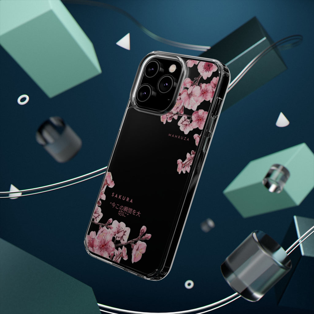 Cherry Blossom Clear Impact-Resistant Phone Case