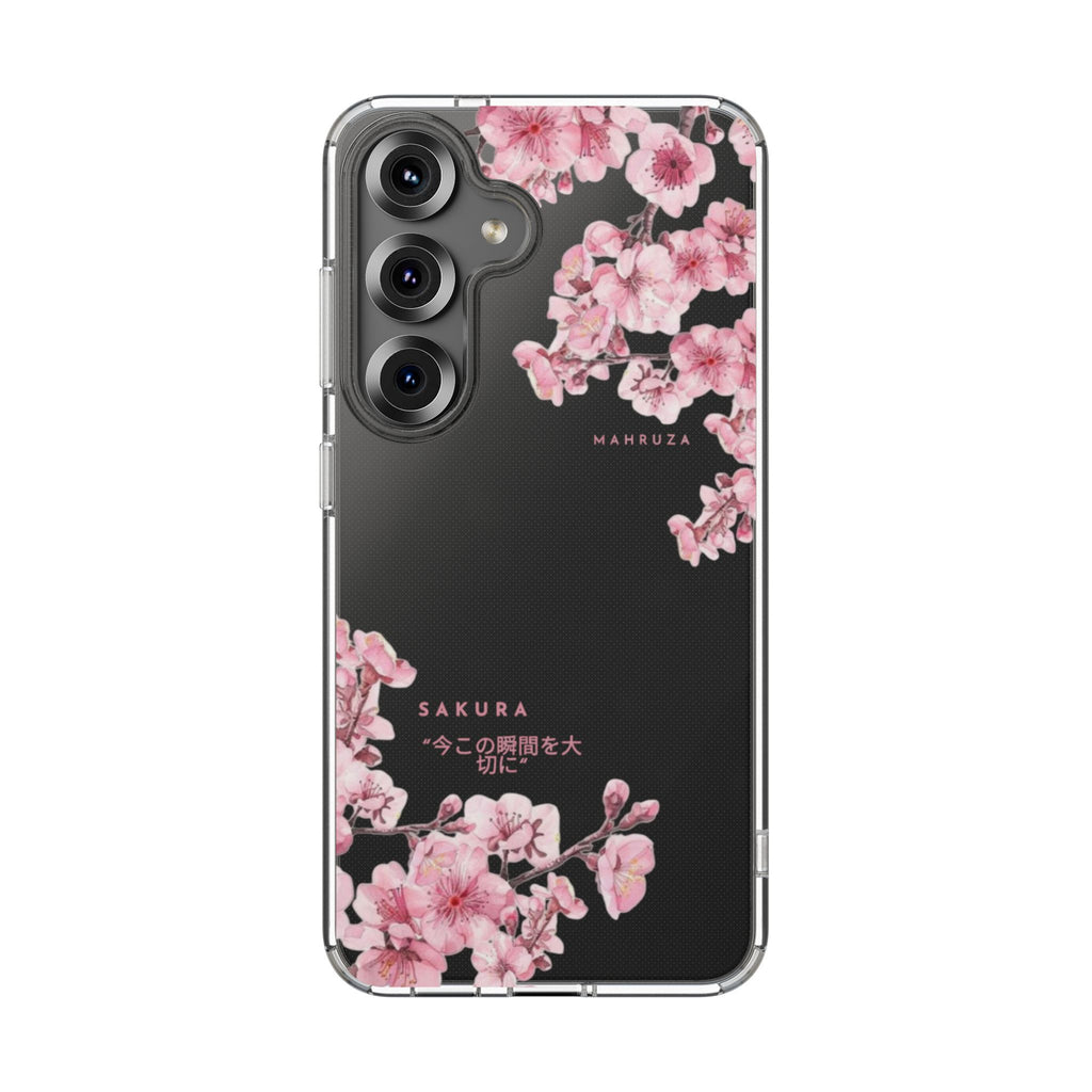 Cherry Blossom Clear Impact-Resistant Phone Case