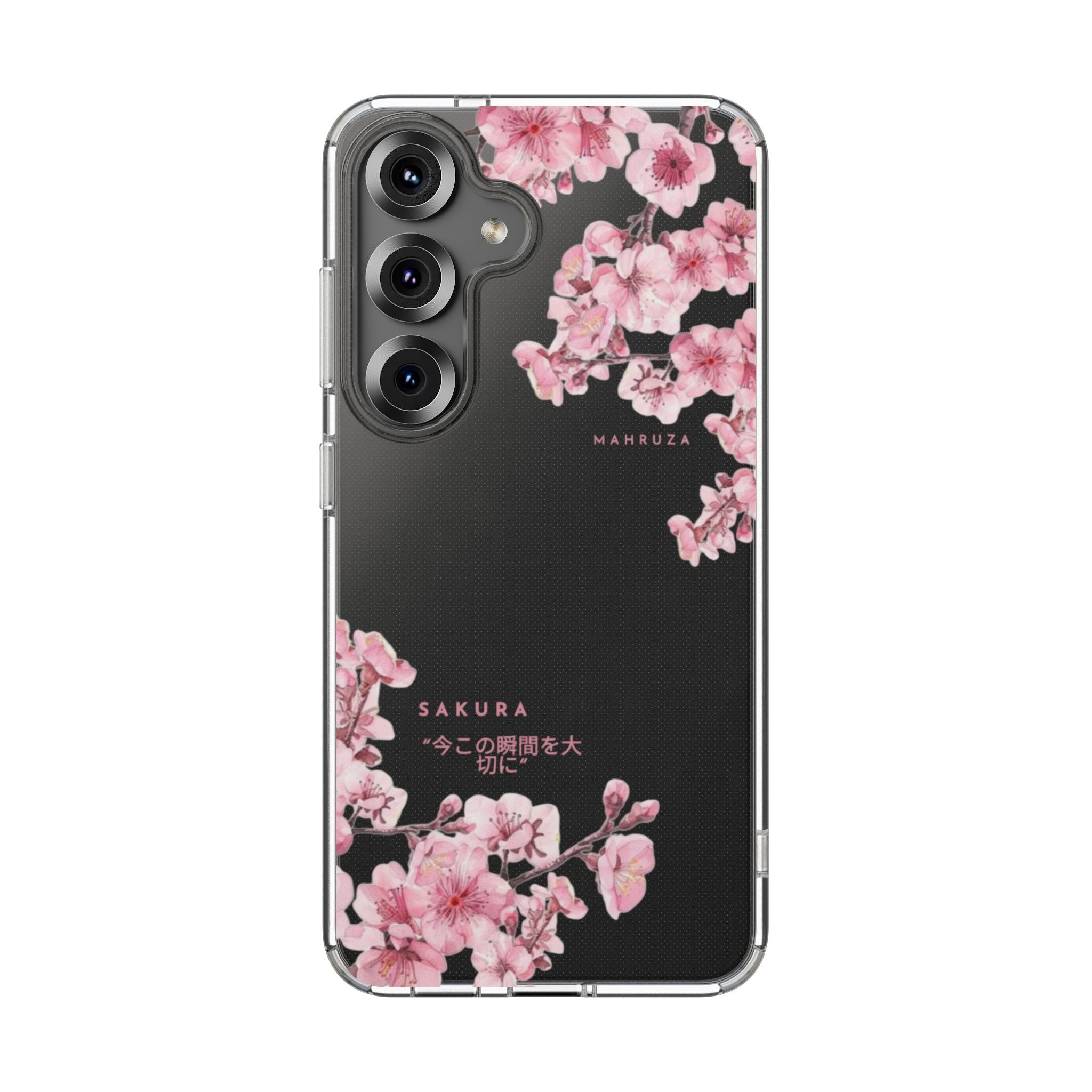 Cherry Blossom Clear Impact-Resistant Phone Case
