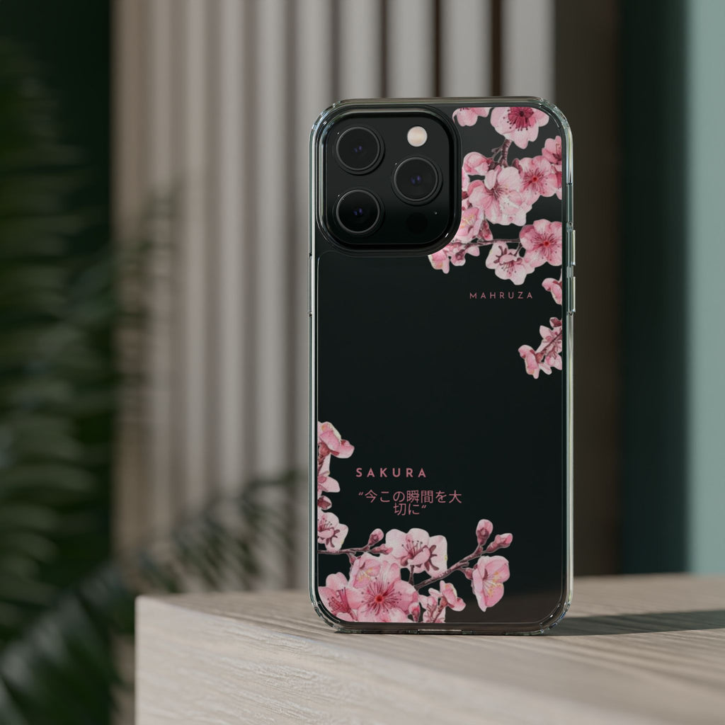 Cherry Blossom Clear Impact-Resistant Phone Case