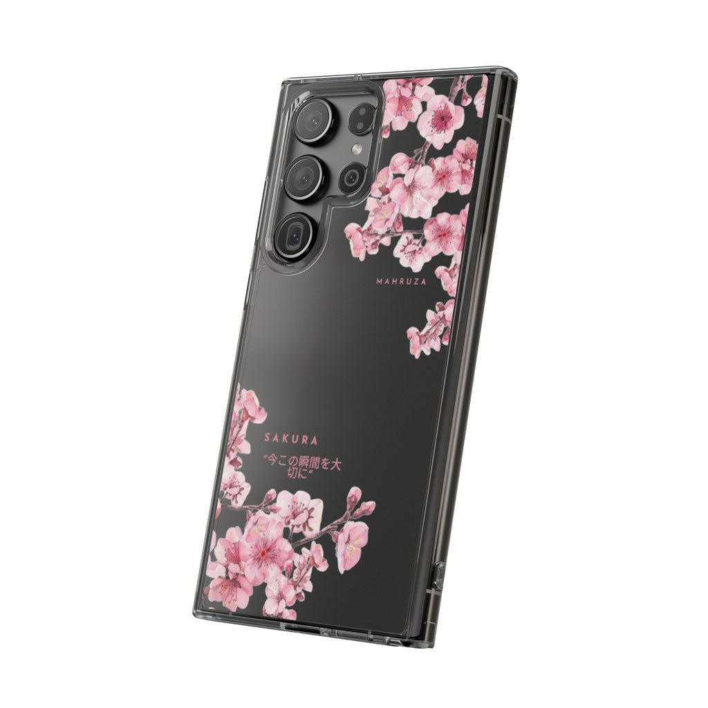 Cherry Blossom Clear Impact-Resistant Phone Case