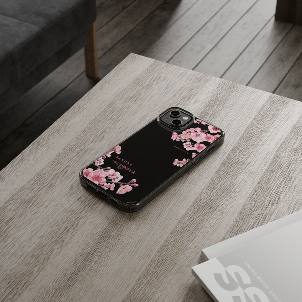 Cherry Blossom Clear Impact-Resistant Phone Case